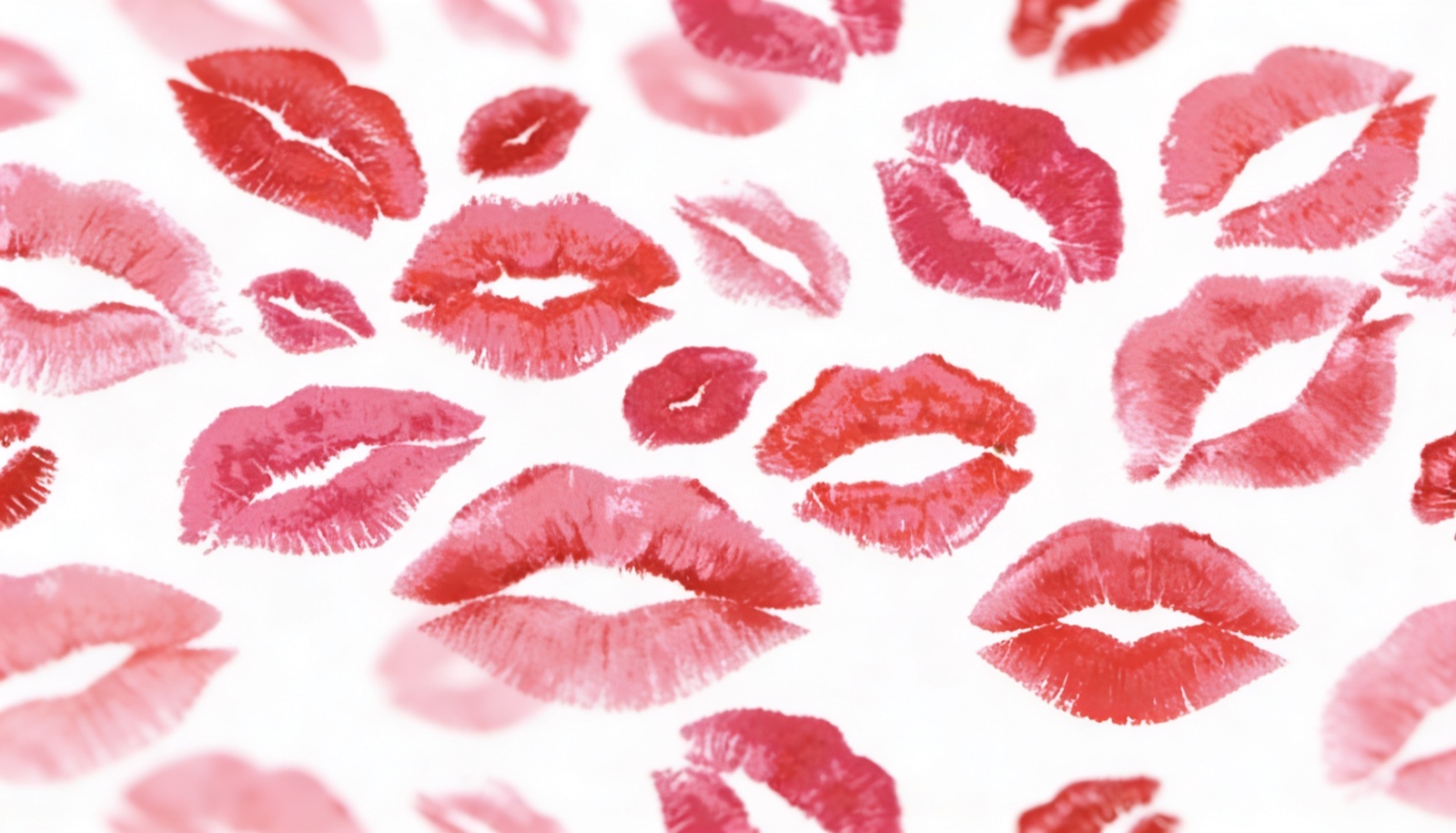 Editorial illustration of lipstick kiss prints — Foxy Studios best OnlyFans management agencies 2026